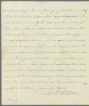 Saith Satoore to Mrs. Dillon, autograph letter signed