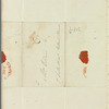 Saith Satoore to Mrs. Dillon, autograph letter signed