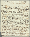 Jane Porter to George Essell, autograph letter signed (copy)