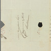 George Essell to Alexander Urquhart, autograph letter signed