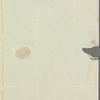 George Essell to Jane Porter, autograph letter signed
