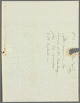 Unidentified sender to Jane Porter, letter cover (empty)