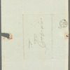 Unidentified sender to Jane Porter, letter cover (empty)