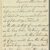 Saith Satoore to Jane Porter, autograph letter signed