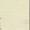 Saith Satoore to Jane Porter, autograph letter signed