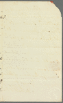 Saith Satoore to Jane Porter, autograph letter signed