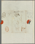 Dixon Denham to Miss Porter, letter cover (empty)