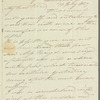 Elizabeth Isabella Spence to Jane Porter, autograph letter signed