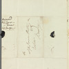 Elizabeth Isabella Spence to Jane Porter, autograph letter signed