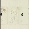 Elizabeth Isabella Spence to Jane Porter, autograph letter signed