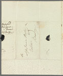 Elizabeth Isabella Spence to Jane Porter, autograph letter signed