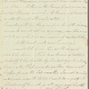 Saith Satoore to Jane Porter, autograph letter signed