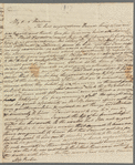 Margaret Urquhart to Miss Porter, autograph letter signed
