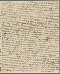Margaret Urquhart to Miss Porter, autograph letter signed