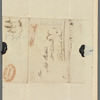 Margaret Urquhart to Miss Porter, autograph letter signed
