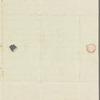 J. Wilmington Fleming to Jane Porter, autograph letter signed