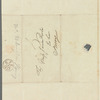 J. Wilmington Fleming to Jane Porter, autograph letter signed