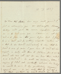 Lady Caroline Lamb to Miss Porter, autograph letter signed
