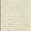 Lady Caroline Lamb to Miss Porter, autograph letter signed