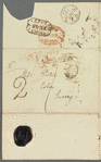 Chauncy Hare Townshend to Jane Porter, autograph letter signed