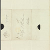Saith Satoore to Jane Porter, autograph letter signed