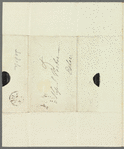 Saith Satoore to Jane Porter, autograph letter signed