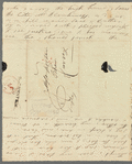 Olivia Etherington to Jane Porter, autograph letter signed