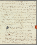 Millecent Thomas to Miss Porter, autograph letter signed