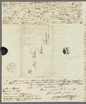 Margaret Urquhart to Miss Porter, autograph letter signed