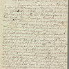 Thomas Nugent to Porter family, autograph letter signed