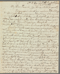 Thomas Nugent to Porter family, autograph letter signed