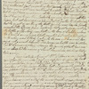 Thomas Nugent to Porter family, autograph letter signed