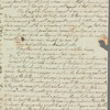 Thomas Nugent to Porter family, autograph letter signed