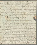 Thomas Nugent to Porter family, autograph letter signed