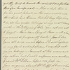 Saith Satoore to Jane Porter, autograph letter signed