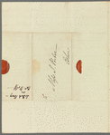 Saith Satoore to Jane Porter, autograph letter signed