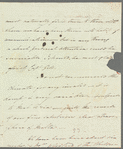 Alexander George Woodford to Jane Porter, autograph letter signed