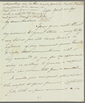 Alexander George Woodford to Jane Porter, autograph letter signed
