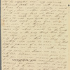Olivia Etherington to Jane Porter, autograph letter signed
