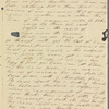 Olivia Etherington to Jane Porter, autograph letter signed