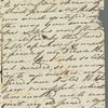 Elizabeth Isabella Spence to Jane Porter, autograph letter signed