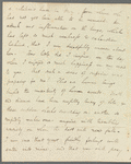 Chauncy Hare Townshend to Jane Porter, autograph letter signed
