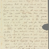 Chauncy Hare Townshend to Jane Porter, autograph letter signed