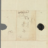 Chauncy Hare Townshend to Jane Porter, autograph letter signed