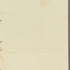 William FitzRoy to Jane Porter, autograph letter signed