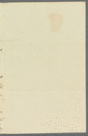 William FitzRoy to Jane Porter, autograph letter signed