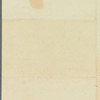 William FitzRoy to Jane Porter, autograph letter signed