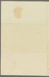 William FitzRoy to Jane Porter, autograph letter signed