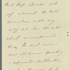 Alaric Alexander Watts to Jane Porter, autograph letter signed