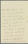 Alaric Alexander Watts to Jane Porter, autograph letter signed